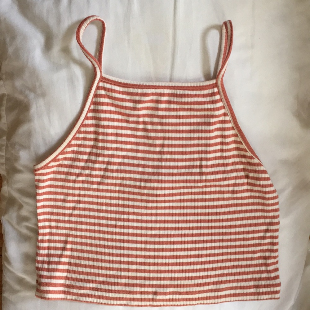 💓Cropped Striped Tank💓